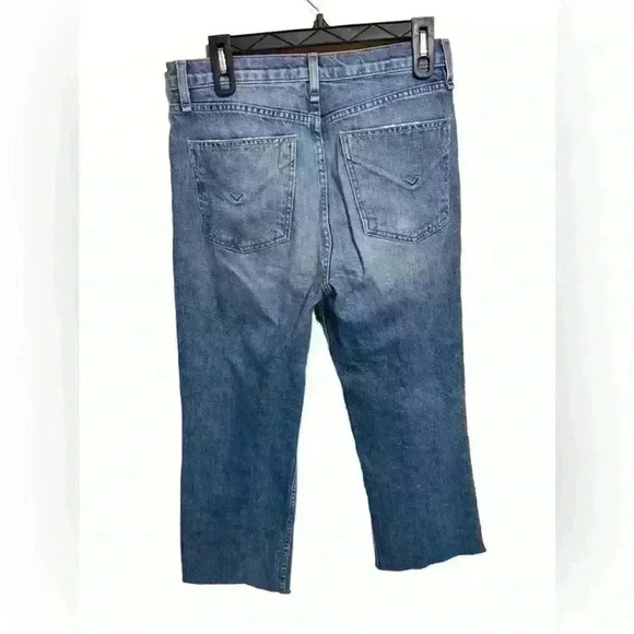 Hudson Los Angeles Size 29 Denim Straight Raw Hem - Picture 4 of 7